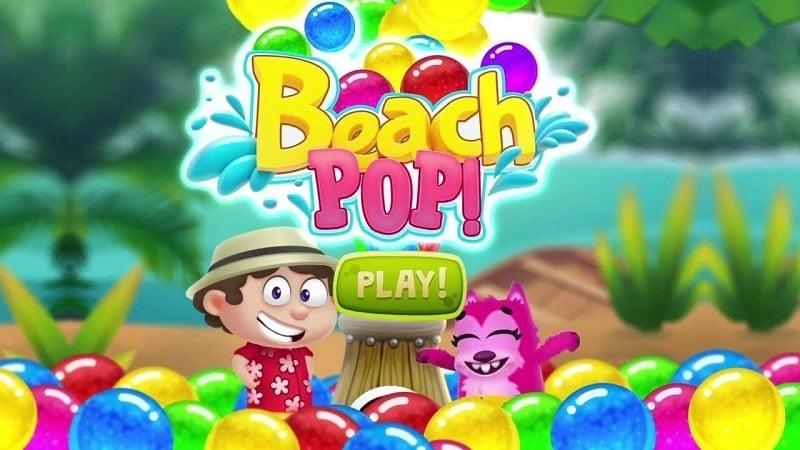 Bubble Shooter: Beach Pop Game