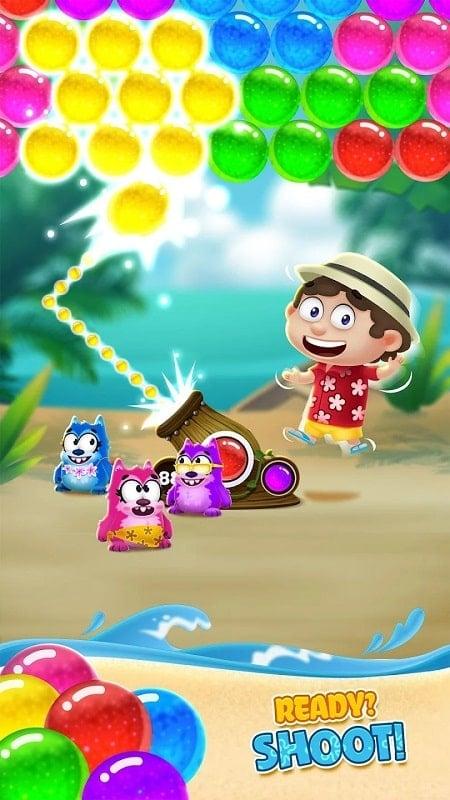 Bubble Shooter: Beach Pop Game APK 2