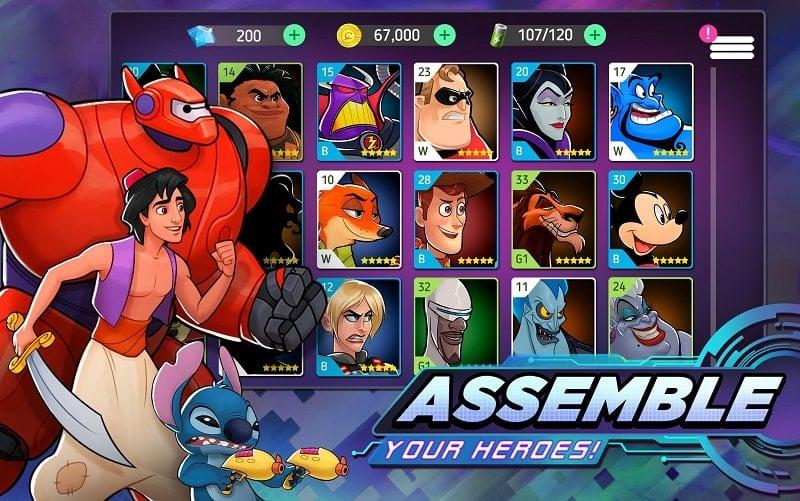 Disney Heroes: Battle Mode APK 5