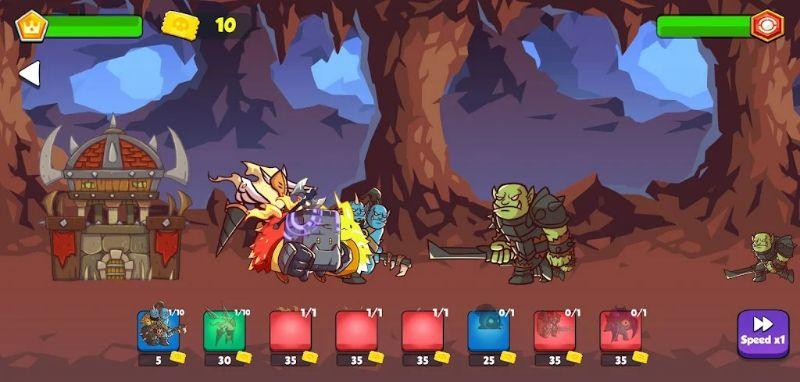 Heroes vs Monsters: Tower War APK 4