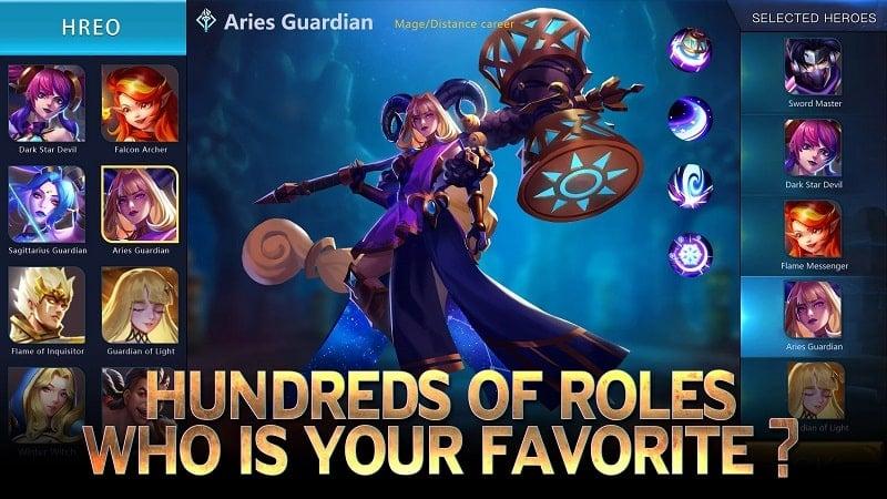 infinite heroes:afk idle games APK 4