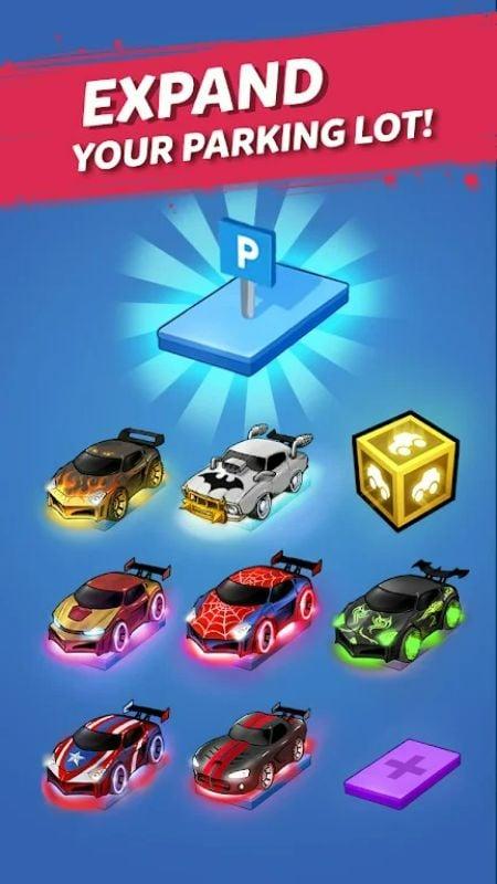 Merge Neon Car APK 4