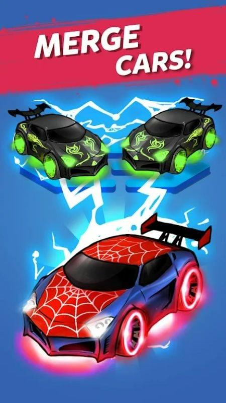 Merge Neon Car APK 5