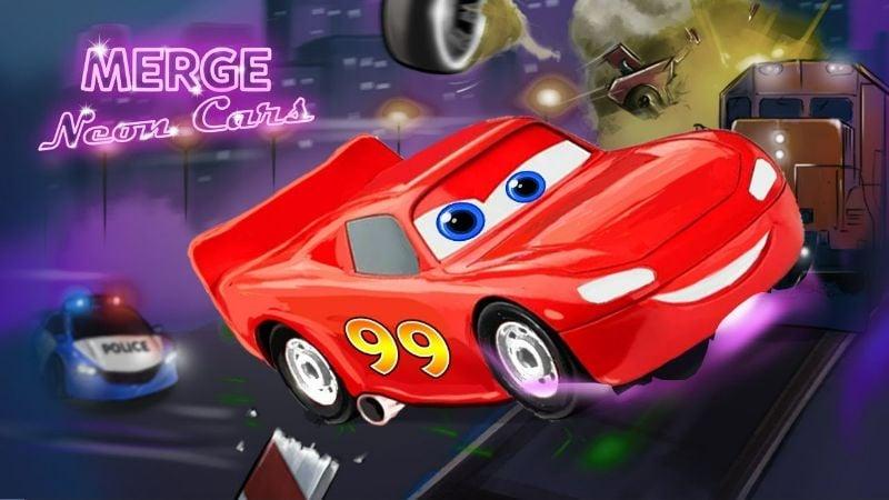 Merge Neon Car APK 1