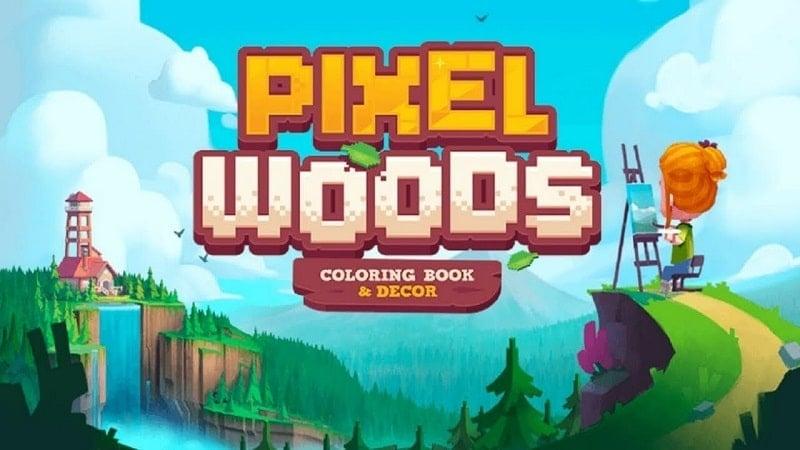 Pixelwoods: Coloring & Decor