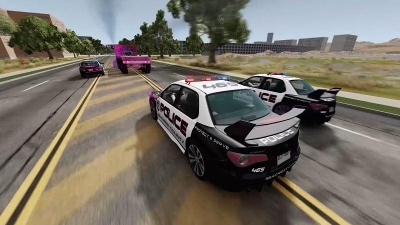 Police Car Chase: Smashing Cop APK 1