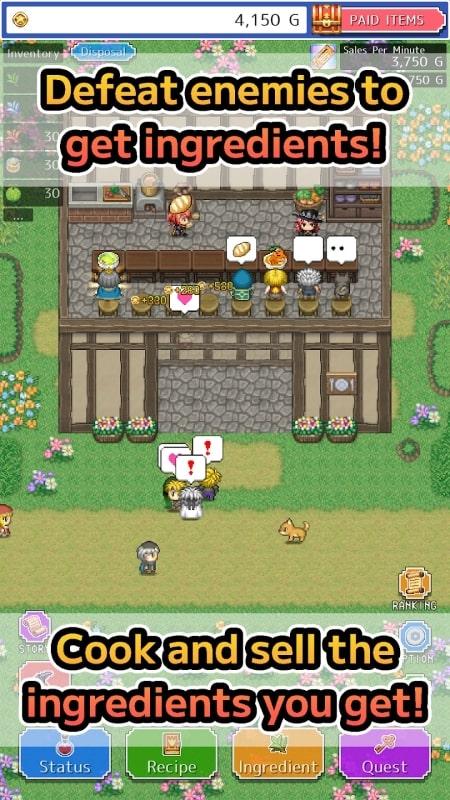 RPG Restaurant Idle Hack&Slash APK 5