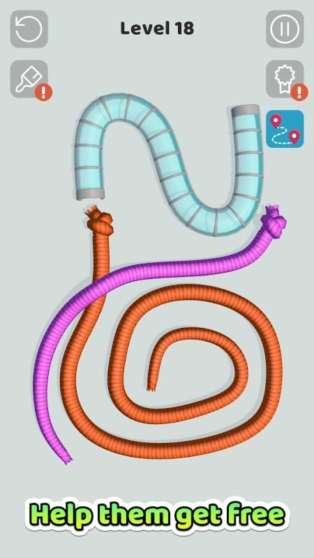 Tangled Snakes APK 4