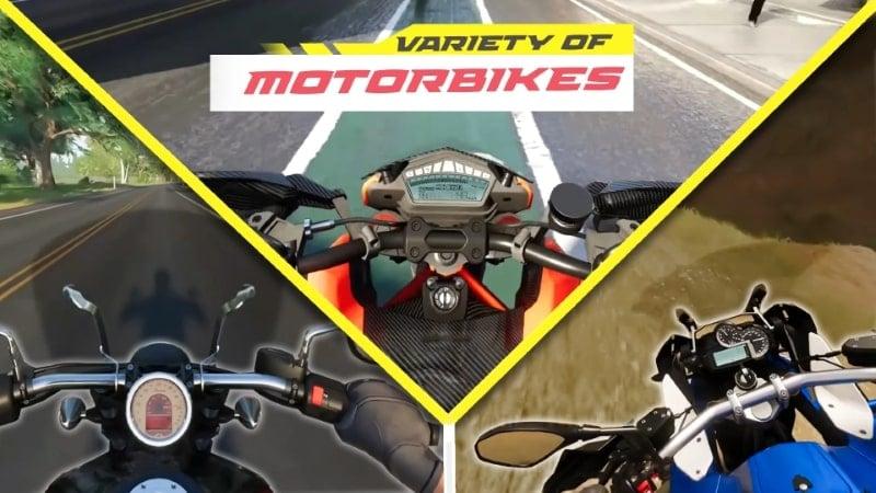 Traffic Bike Rush Driving City APK 3