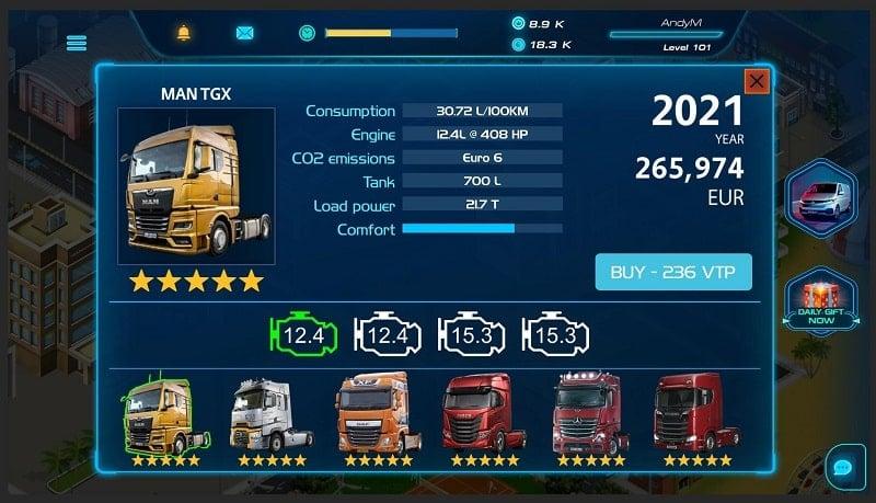 Virtual Truck Manager 2 Tycoon APK 3