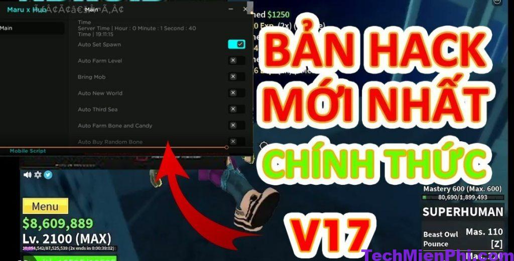 hack auto farm blox fruit trên điện thoại mới nhất 2023