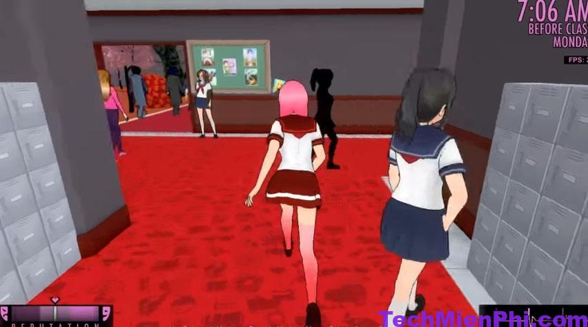 Yandere Simulator trên điện thoại