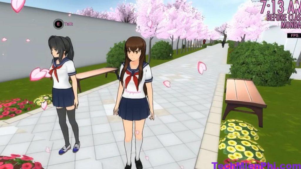 Yandere Simulator trên điện thoại