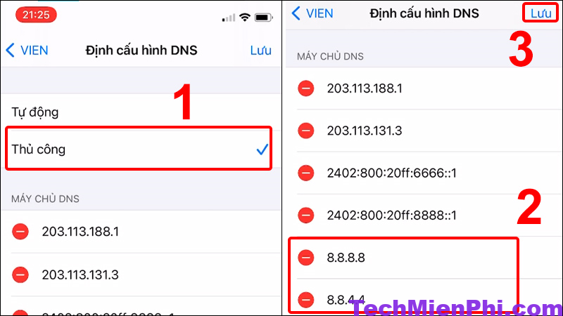 Đổi DNS