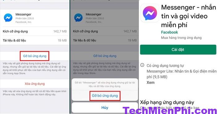 messenger bị lỗi hôm nay