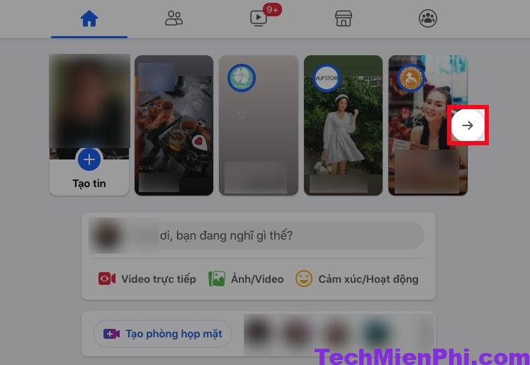 Story trên Facebook bị mất