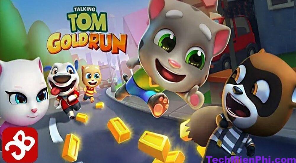 Tải Game Hack Talking Tom Gold Run Appvn (Vô hạn tiền, Kim cương)