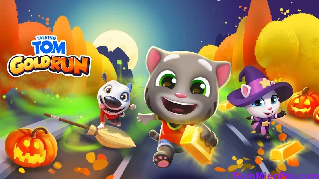 Tải Game Hack Talking Tom Gold Run Appvn (Vô hạn tiền, Kim cương) mới nhất