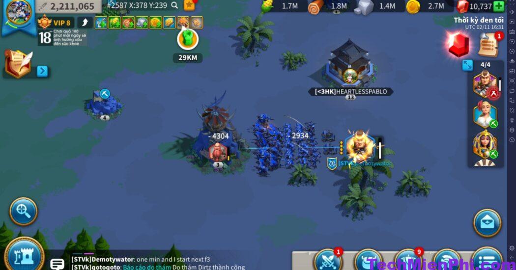 Tải Rise Of Kingdoms Hack Apk (MOD Full tiền)