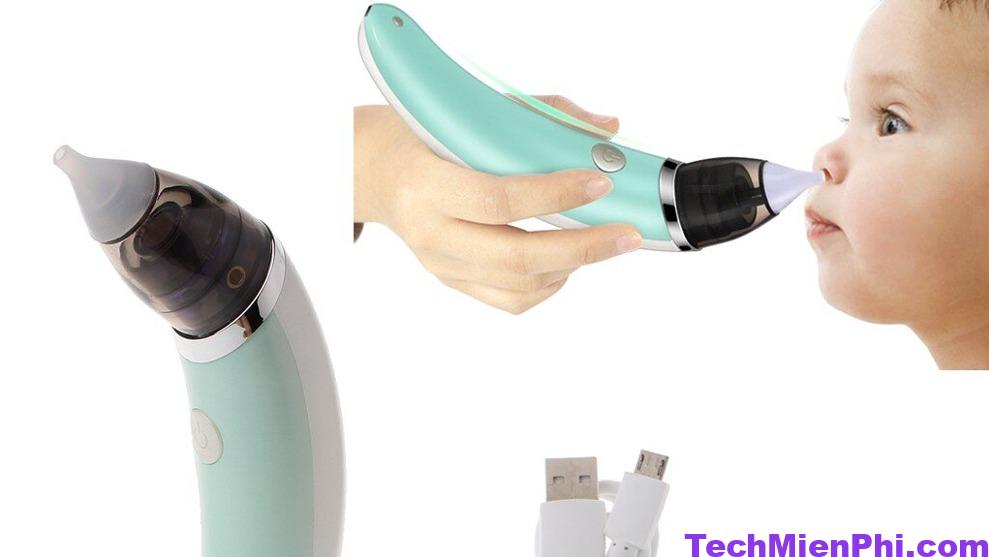 Những lưu ý cần biết khi sử dụng máy hút mũi cho bé