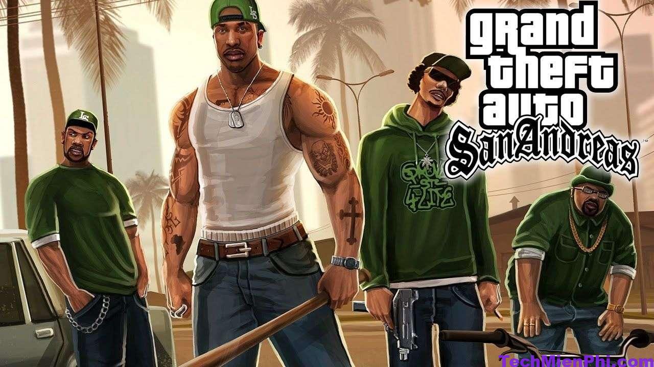 Tải GTA San Andreas Việt hóa Apk (Mod xe độ)