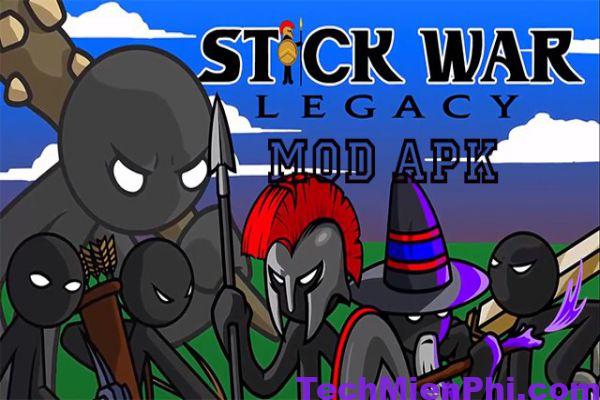 Tải Stick War Legacy Hack Mod 1.11 130 Apk (Vip,Menu,Vô hạn tất cả)