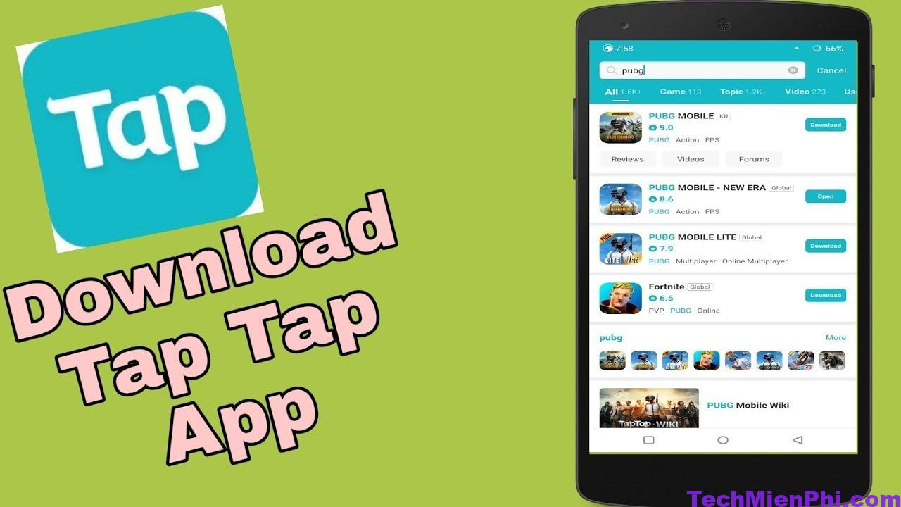 Tải TapTap Apk China tiếng Việt cho Android, IOS