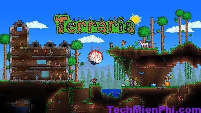 Tải Terraria Apk Việt hóa 1.4.0.5.2.1 MOD (Vô trang bị, bất tử)