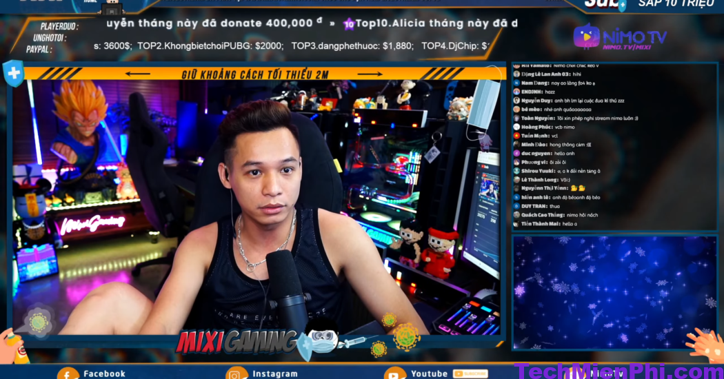 Nimo TV: Xem Live stream Mixi Gaming, PewPew, Rambo