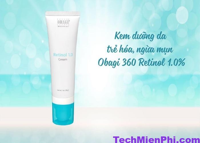 Cách dùng Retinol Obagi 0.5 1.0 có tác dụng trị mụn nhanh