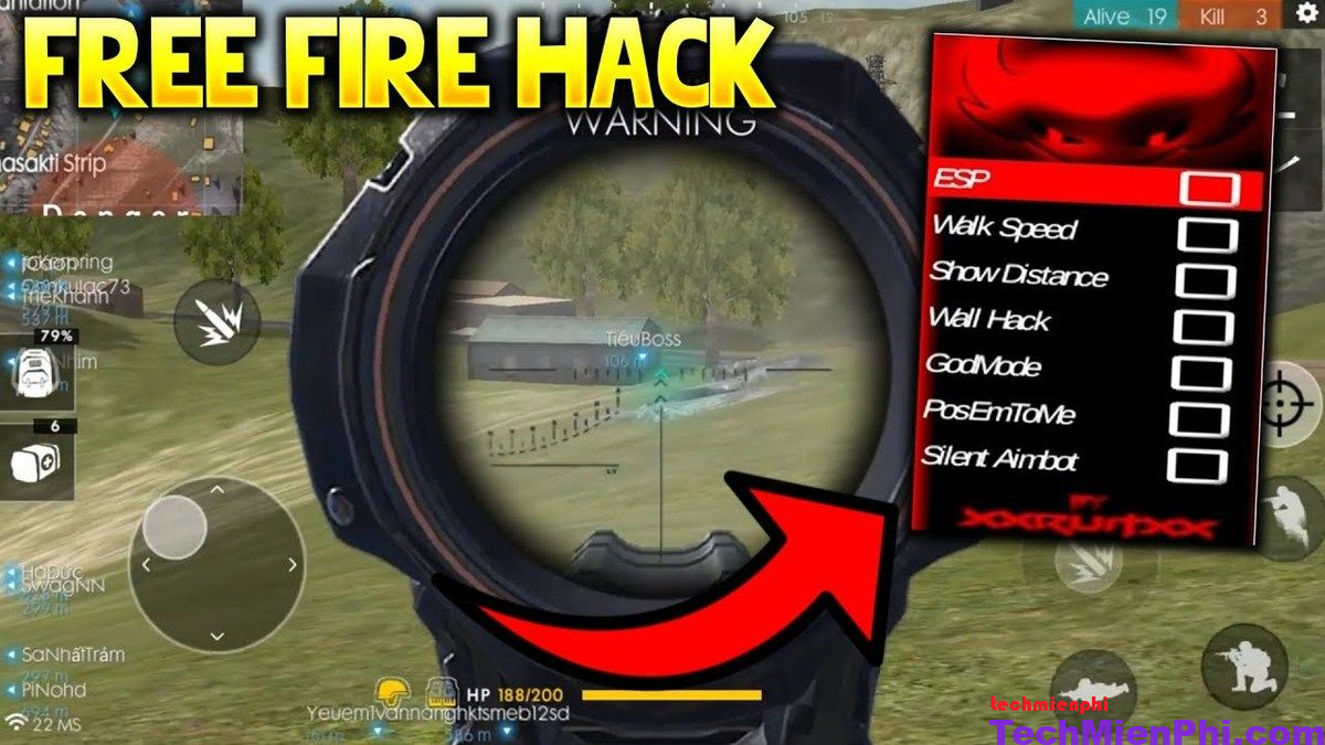 Cách Hack FF Auto headshot cho Android