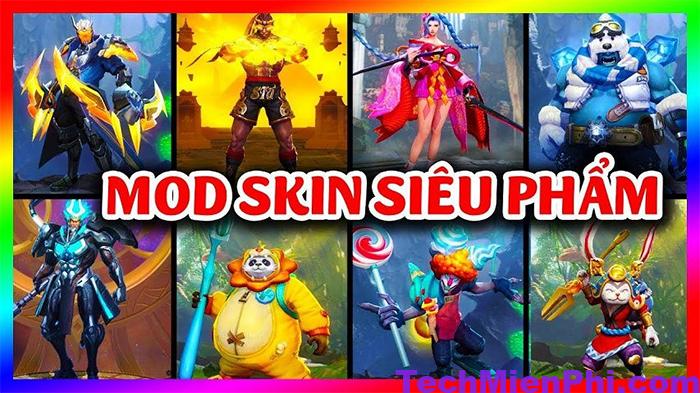 Cách Mod skin LOL, Liên Quân, FF mới nhất