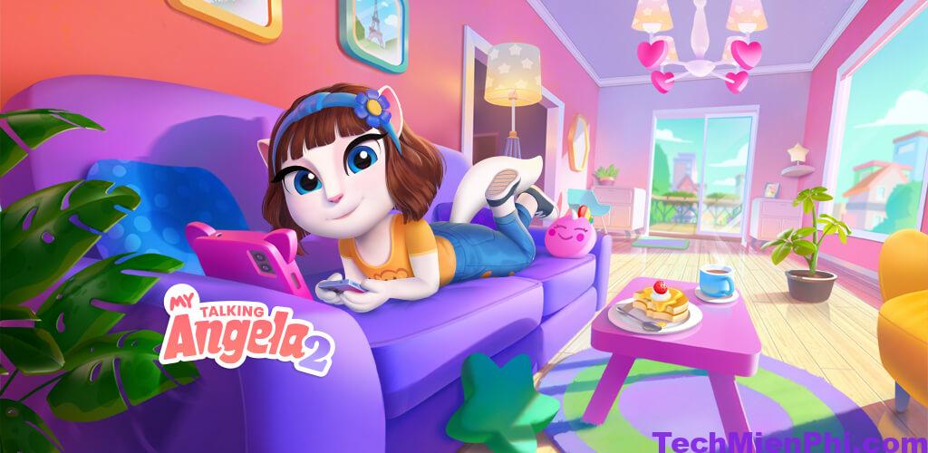Tải My Talking Angela 2 Hack Apk (MOD Vô hạn tiền)