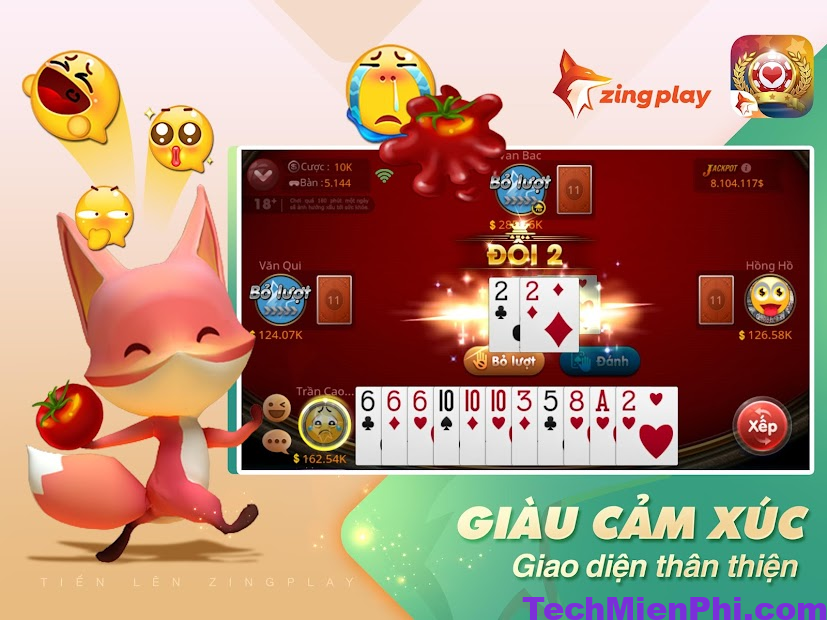Tải ZingPlay: Cờ tướng, tiến lên, phỏm, Bida mới nhất