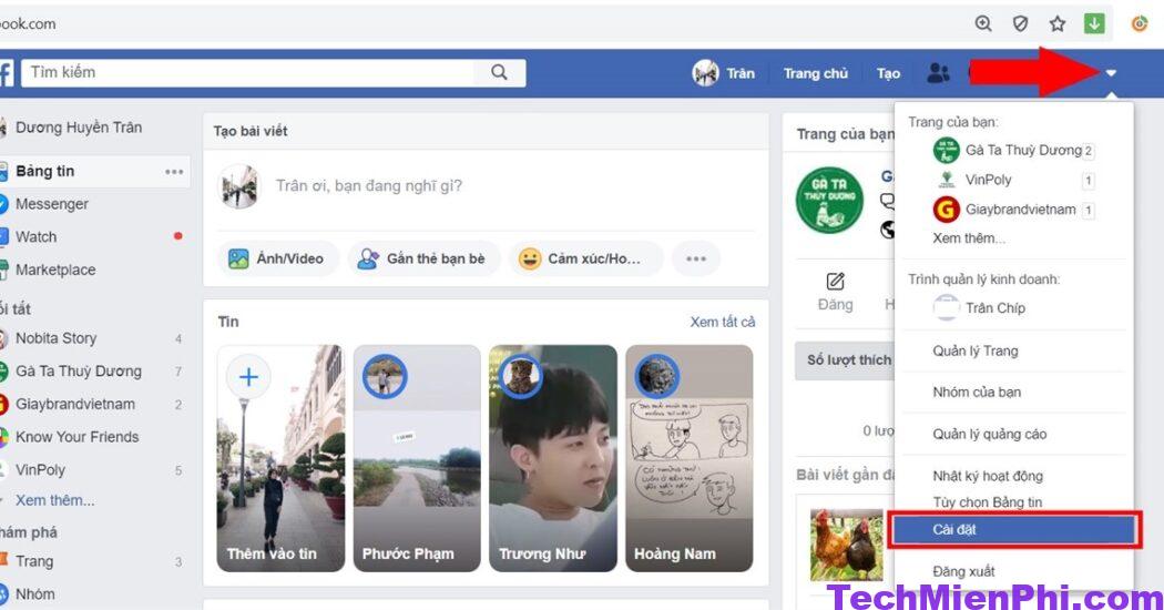 Cách đổi mật khẩu FaceBook