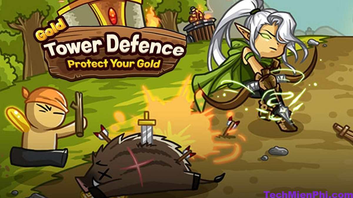 Tải Gold Tower Defence MOD APK 2.1.10 (Vô hạn tiền, đá quý)
