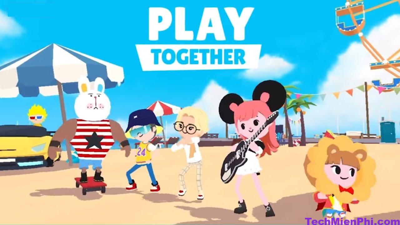 Hack Play Together VNG 1.66.1 Apk (MOD Tiền, Kim cương, Auto câu cá, Đào kho báu, Menu)