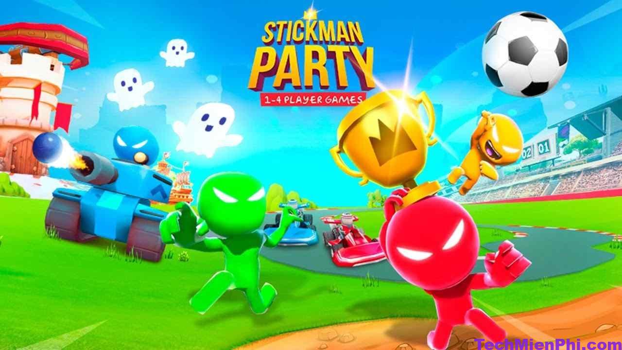 Tải Stickman Party MOD Apk v2.3.8.3 (Vô hạn tiền)
