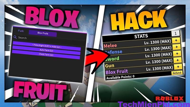 Hack Blox Fruit Update 20 (Full trái ác quỷ, Giọt nước)